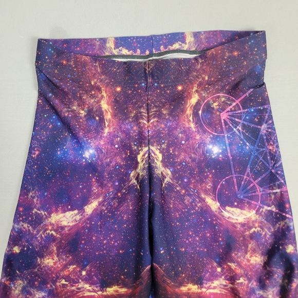 Metatron’s Galaxy Leggings By Moodhoops Size Medium - Picture 8 of 13